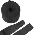 MECCANIXITY Braided Cable Sleeves Heat Shrinkable Fabric Sleeving, 1 1/4" 10ft Black 2:1 Ratio Heat Shrinkable Cord Protector for Harness Cable, Network Cable Protection, Cable Management