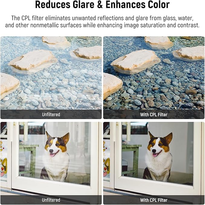 NEEWER 67mm Variable ND Filter Set Compatible - Image 4