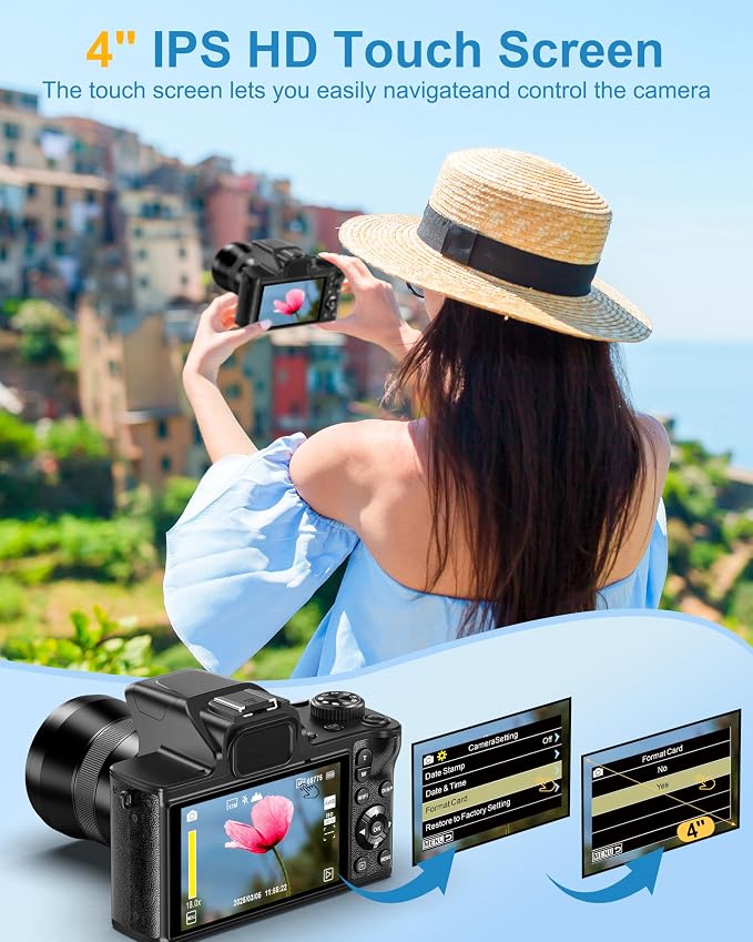 True 4K Digital Camera for Photography - Image 3