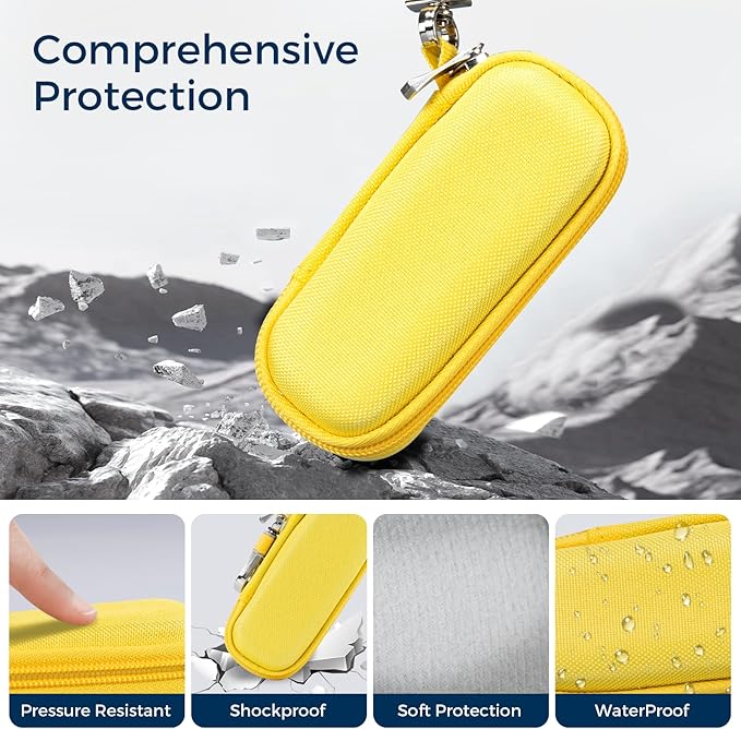 CoBak Case for KardiaMobile EKG Monitor 1-Lead/for Kardia Mobile Heart Monitor 6-Lead/for KardiaMobile 6L Max/for Apple and Android Devices - CASE ONLY