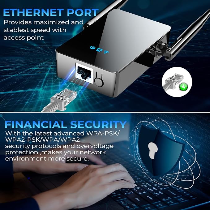 2026 WiFi Extender Signal Booster, New Gen Internet Booster - Image 5
