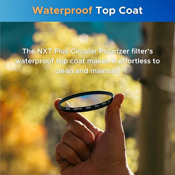 Hoya NXT Plus 82mm Polarizing Filter — Circular Polarizer - Image 4