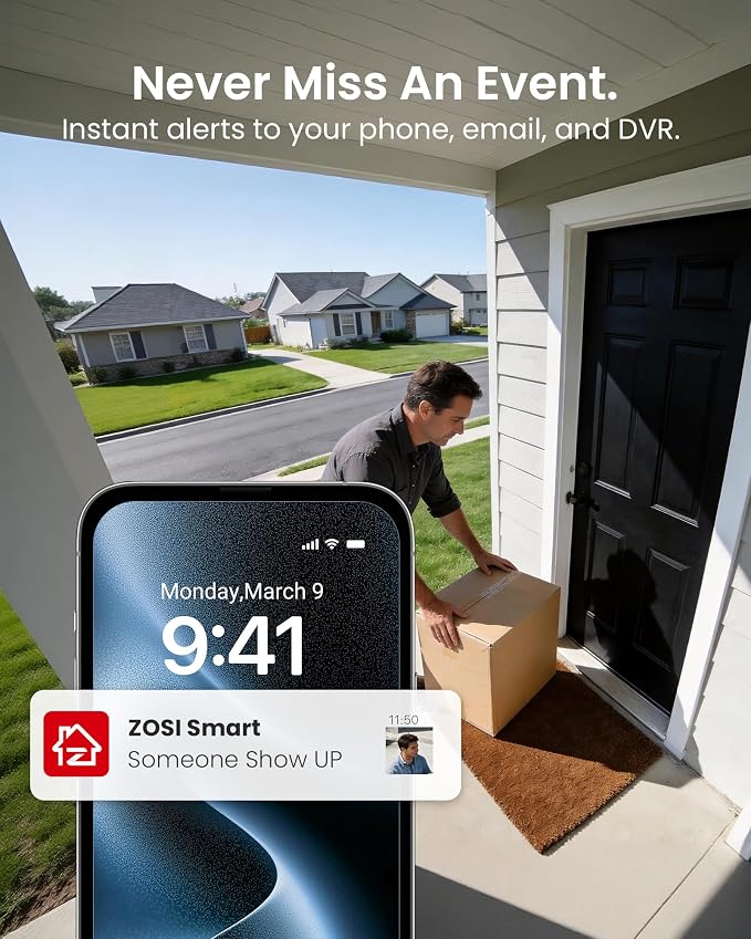 ZOSI 3K Lite 16 Channel Security Camera System - Image 2