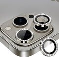for iPhone 15 Pro/iPhone 15 Pro Max Camera Lens Protector Bling Individual by Xfilm