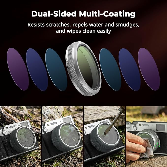 SmallRig UV Filter for FUJIFILM X100VI / X100V, 99% Light Transmittance - Image 5