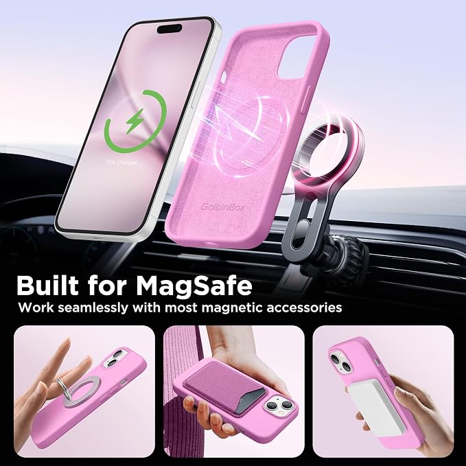 GolbinBox Magnetic for iPhone 15 Case, Compatible - Image 3