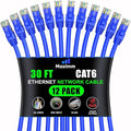 Maximm Cat 6 Ethernet Cable 30 Ft, Patch and Network Cable by MaximmCable