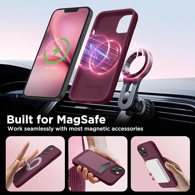 GolbinBox Magnetic for iPhone 15 Case, Compatible - Image 4