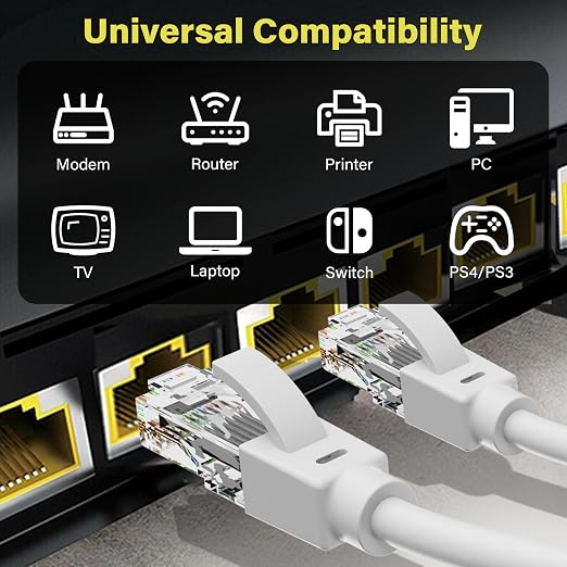 Ethernet Cable 150ft For Cat6/Cat5E, 10Gbps Compatible - Image 6