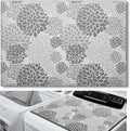 Teenyyou 1 Pcs 26" x 18" Dryer Top Protector Mat, Washer and Dryer Topper, Non Slip Waterproof Machine Cover Dust Proof Quick Drying Topper Pad for Laundry and Kitchen (Bloom)