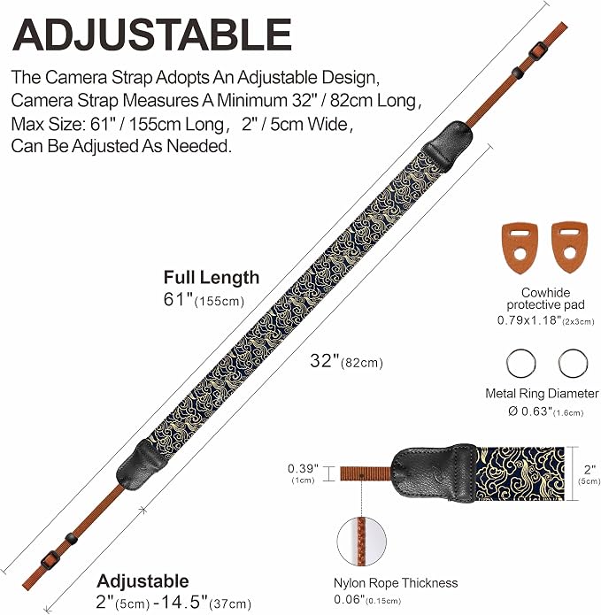 Padwa Lifestyle Camera Strap - Image 5