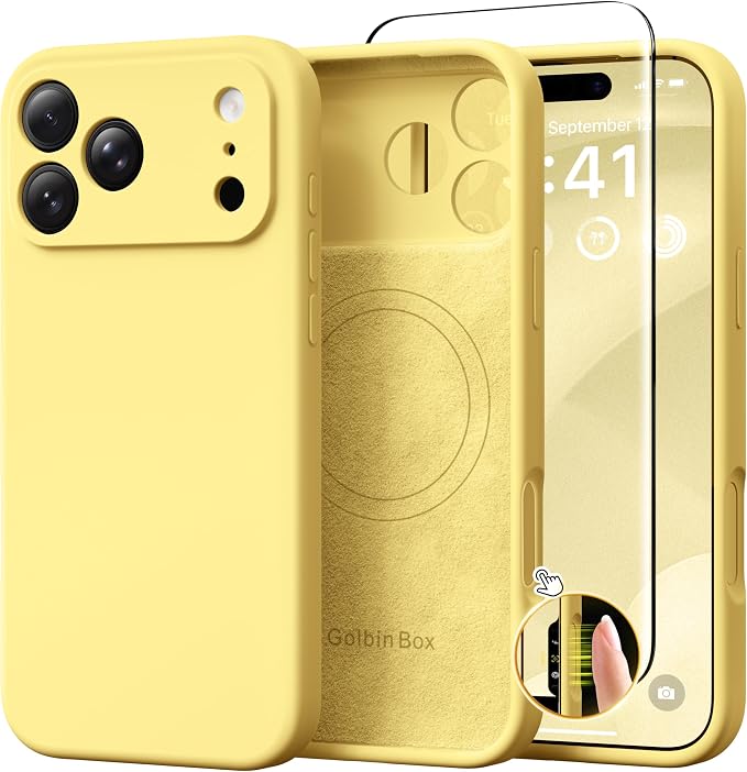 GolbinBox Magnetic for iPhone 17 Pro Case, Compatible by GolbinBox