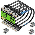 Cat6 Ethernet Cable 10Gbps 0.5 ft, UTP Ethernet Cable Cat 6, Flexible Bare by Unknown