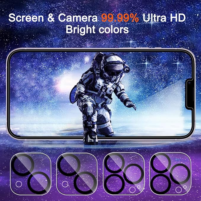Ferilinso for iPhone 14 Plus iPhone 13 Pro Max Privacy Screen Protector 2 Pack - Image 6