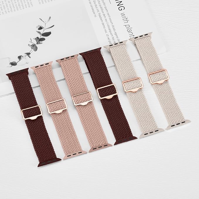 6 Pack Braided Stretchy Bands Compatible - Image 6