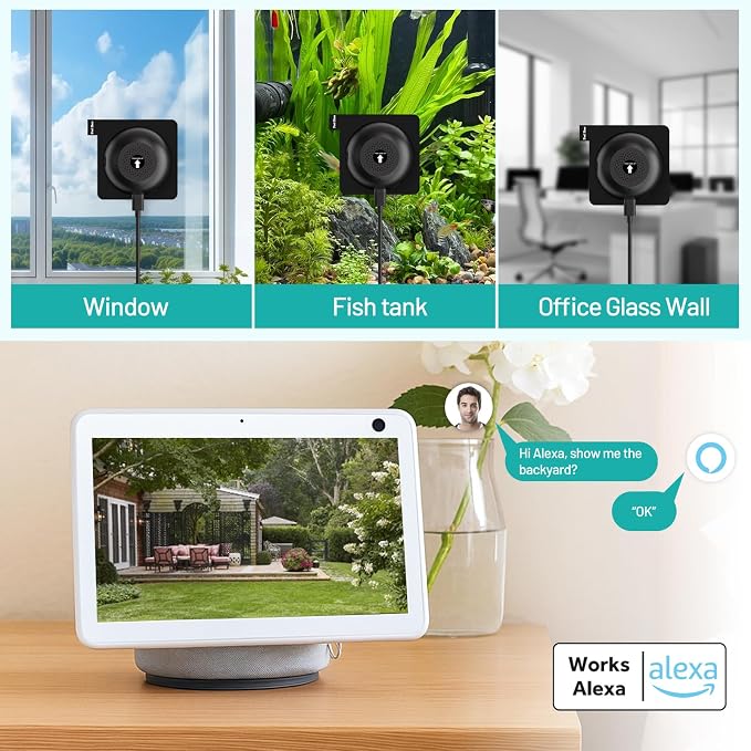 2K 3MP Window Camera, Smart AI Color Night Vision, 5G & 2.4GHz WiFi Indoor Home - Image 7