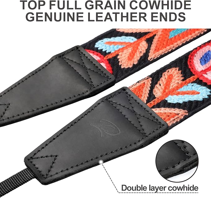 Padwa Lifestyle Colorful Crochet Camera Strap - Image 2