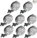 AIKVSXER LED Barn Lights 160W 24000LM Yard Area Light Dusk to Dawn Outdoor Lighting 6500K Security Flood Light IP66 Waterproof for Garden Garages Street Warehouse Farmhouse 8 Pack