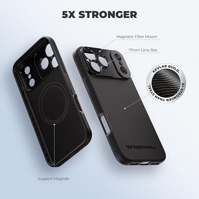 FREEWELL Pro Filmmaker Case for iPhone 17 Pro - Image 5