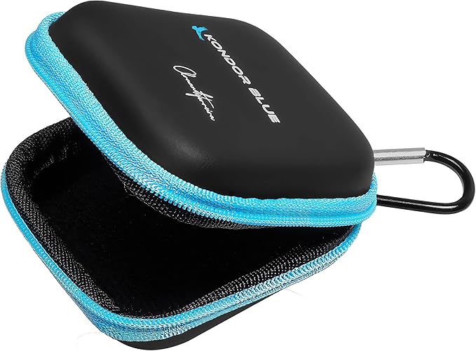 KONDOR BLUE x Armando Ferreira | MondoTies Cable Management Clips for Cameras | Cable Organization, 1/4"-20 Mounted, Holds 2-3 cables, & Supports up to 20lbs of force (5-Pack) | Black
