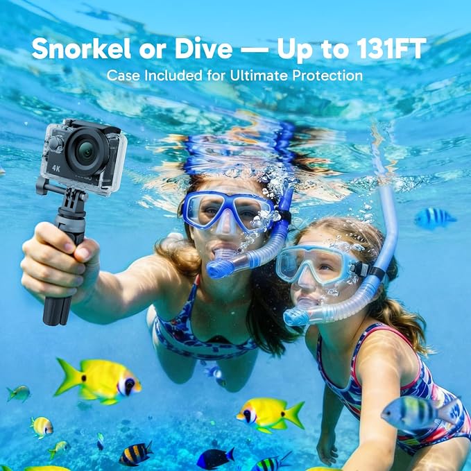 AKASO EK7000 4K30FPS 20MP WiFi Action Camera - Image 3