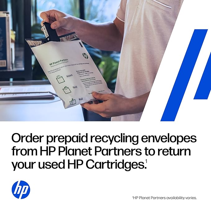 HP 910 Yellow Ink Cartridge | Works with OfficeJet 8010, 8020 Series, OfficeJet Pro 8020, 8030 Series | Eligible for Instant Ink | 3YL60AN