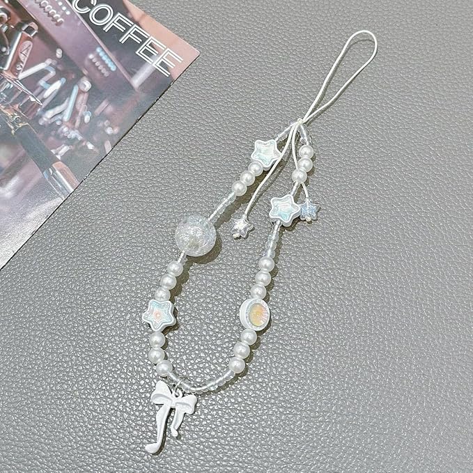Beaded Camera Wrist Strap Cute Digital Camera Charm Lanyard, Phone Wristlet - Image 3