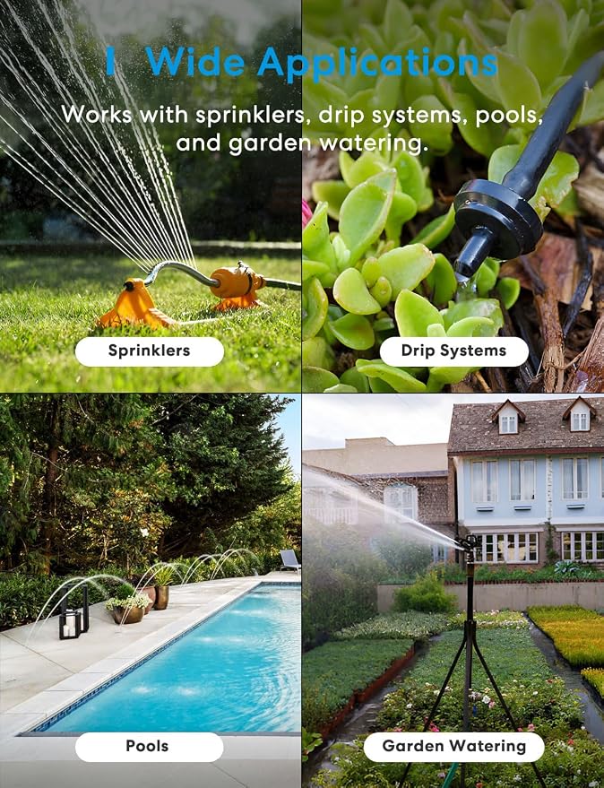 meross WiFi Water Hose Timer, Smart Sprinkler Timer - Image 5