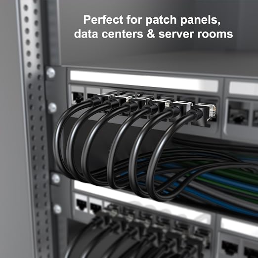 Jadaol Cat 6 Ethernet Cable 10ft 10Pack, Outdoor&Indoor, 10Gbps Support Cat8/7 - Image 8