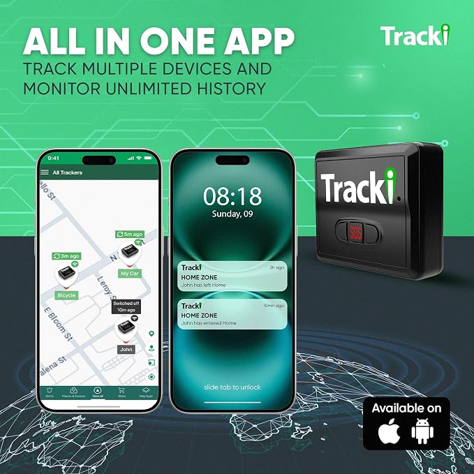 Tracki Mini GPS Tracker, Subscription Required, Cancel Anytime – Universal - Image 7