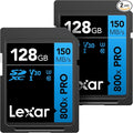 Lexar 128GB High-Performance 800x PRO SD Card, by Lexar