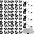 Retekess T130U Audio Tour Guide System, U-Band Digital Mode, 60-Slot Charge Case by Retekess