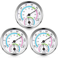 Weewooday 3 Pcs Indoor Outdoor Thermometer 2 in 1 Mini Home Temperature by Weewooday
