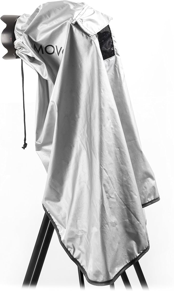 Movo CRC03 Extra-Long Camera Rain Coat Rain Cover by Movo