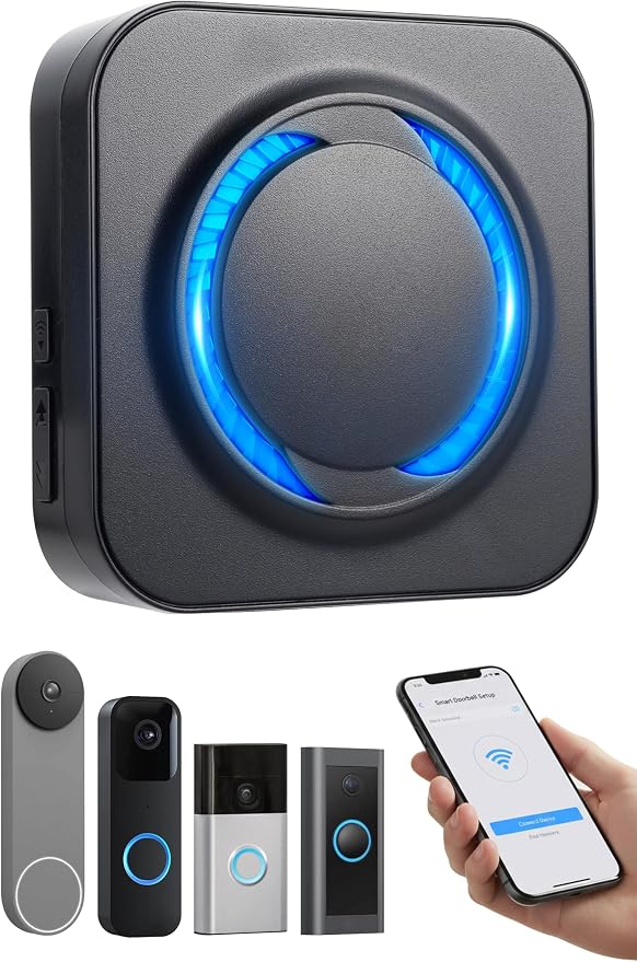 Smart WiFi Wireless Doorbell Chime by Unknown