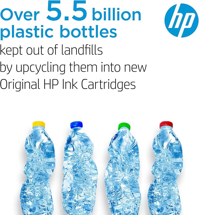 HP 65 Black/Tri-Color Ink Cartridges Printers (2-Pack) | Works with Printer Series: AMP 100, DeskJet 2600, 3700, Envy 5000 | Eligible for Instant Ink | T0A36AN, Pack of 24
