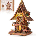 ROBOTIME 3D Wooden Puzzles for Adults-Cuckoo Clock Wooden Models for Adults to by ROBOTIMEBuildingThingstoLife