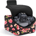 USA Gear Camera Sleeve for Mid-Size SLRs Compatible by USAGEAR