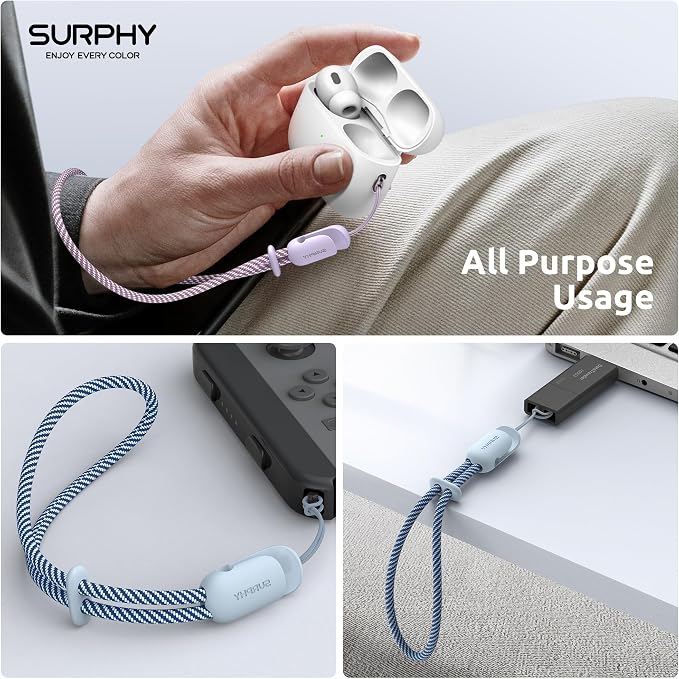 SURPHY 2 Pack Phone Lanyard for Cellphone Case, Phone Wrist Strap for Case - Image 7