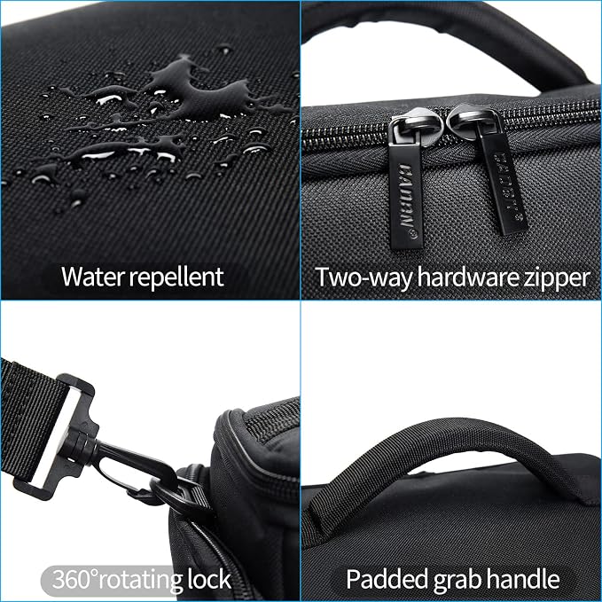 CADeN Compact Camera Shoulder Crossbody Bag Case Compatible - Image 6