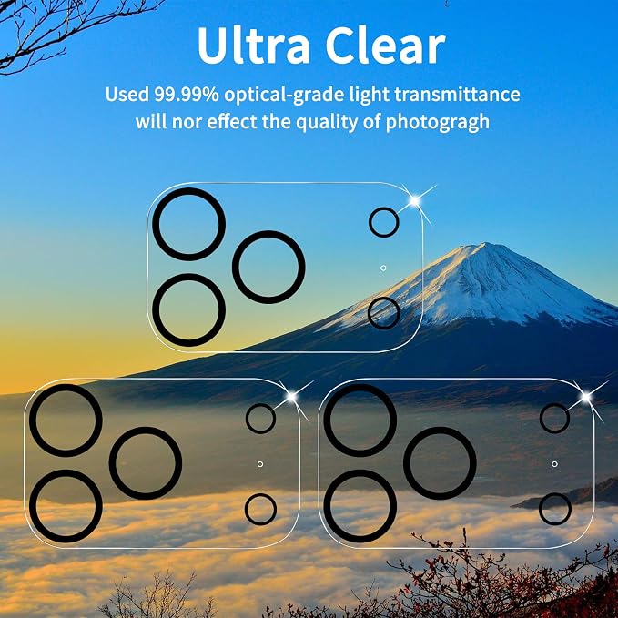 Dengduoduo 3 Pack Camera Lens Protector - Image 3