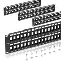 Sokqovt 48 Port Blank Keystone Patch Panel by Unknown