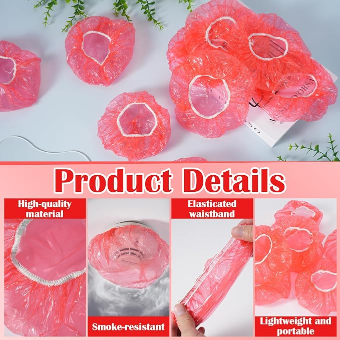 36 Pcs Red Thicken Plastic Smoke Detector Covers - Image 3