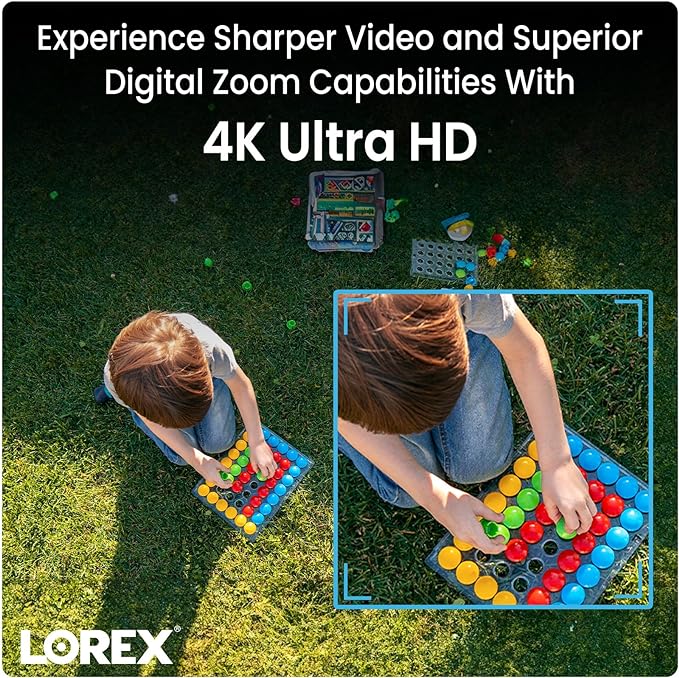 Lorex 4K Fusion DVR for Security System | 20 Channel (16 Wired + 4 Fusion) | 2TB Local Storage | Smart Motion Detection | Active Deterrence | No Monthly Fees | Voice Control | Expandable to 16TB