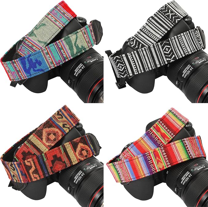 Saintrygo 4 Pcs Vintage Camera Straps by Saintrygo