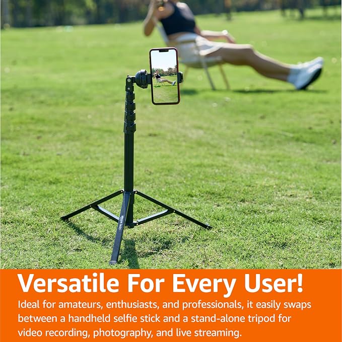Amazon Basics 64-inch Extendable Tripod - Image 6