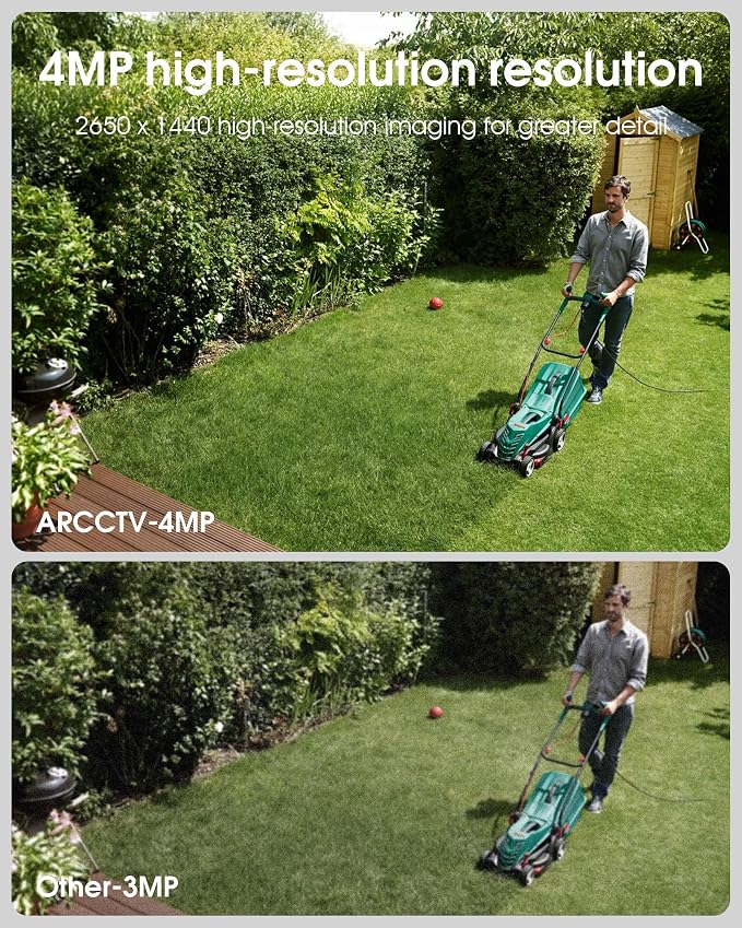 ARCCTV Solar Security Cameras Wireless Outdoor, Add on C3 Base, No Subscription - Image 5