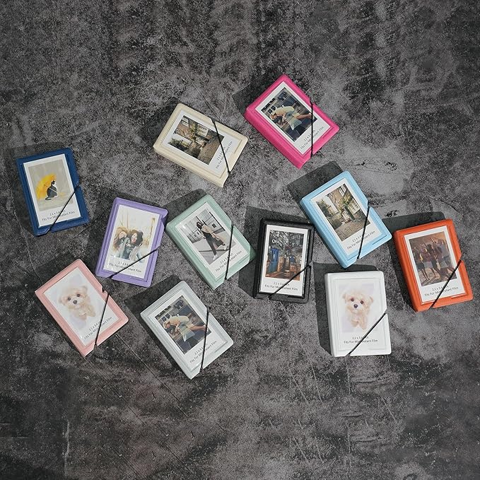 Mini Photo Album Holds 28 Pockets 2x3 Inch Pictures Fits - Image 6