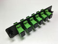 RiteAV LGX Footprint Fiber Optic Cable SC Adapter Patch Panel 6 Ports Loaded by RiteAV