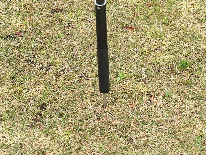 Golf Monopod Selfie Stick with Metal Ground Spike, Magnetic Phone Holder 52" - Image 6